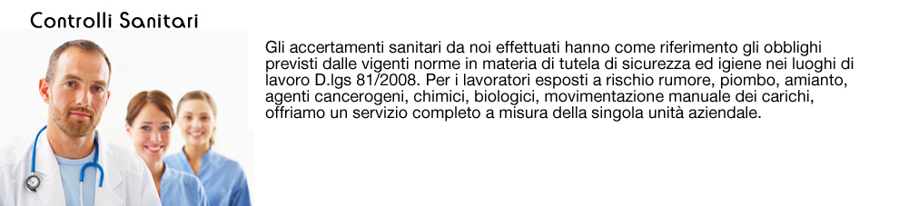 controlli sanitari